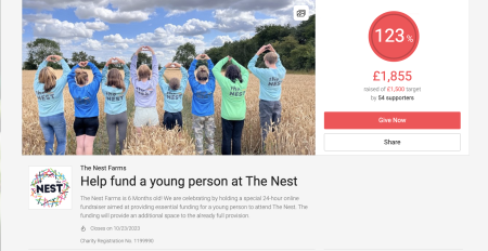 Fundraiser Target Smashed!